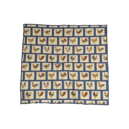 Lot of 4 French Country 17” Cloth/Cotton Napkins Rooster/Chicken Farmhouse - Afbeelding 3 van 5