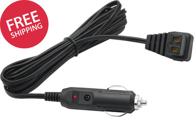 12V Car Cooler Plug Power Cord Cable 3M/9FT, Right Angle Car Cooler Refrigerator