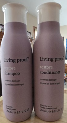 Living Proof Restore Shampoo & Conditioner SET 8 oz Each Reverses Damage NEW