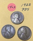 1928 PDS Lincoln Wheat Cent #1402