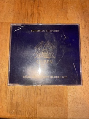 Queen Bohemian Rhapsody UK Import 2 Track CD 1991 Parlophone Records Issue