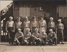 WWII Navy Sailors Air Group 47 Japan Kill Tally Board VINTAGE PHOTO Military WW2