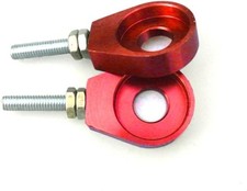 2pcs 12mm Chain Tensioner Adjusters For 50 70 Bike Scooter,Rear Wheel Axle Block