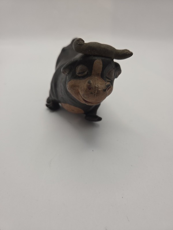 Vintage Ferdinand The Bull Latex Figure Walt Disney Enterprises To a New Pasture
