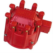 Msd Distributor Cap 84111 Pro-billet Extreme Red Heimale For Chevy V8 Msd Distributor Cap 84111 Pro-billet Extreme Red Heimale For Chevy V8