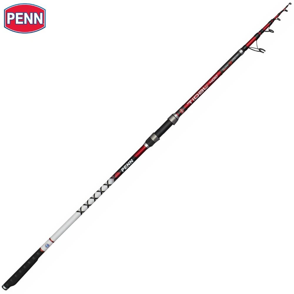 PENN Surfcasting Fishing Rod TIDAL X Telescopic Surf Solid Tip 4.00m/120g