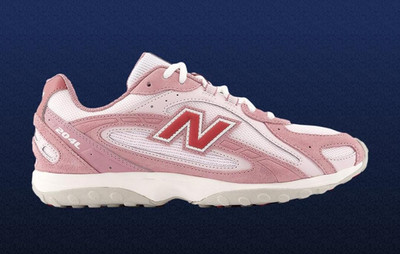 New Balance 204L Rosewood Mens Pink Sports Sneaker U204L7AM