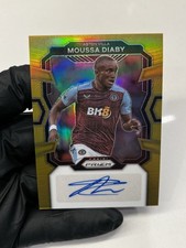 その他 Moussa Diaby & Ollie Watkins auto 06/10 2023-24 Panini Prizm Premier League - Dual Signatures Ollie