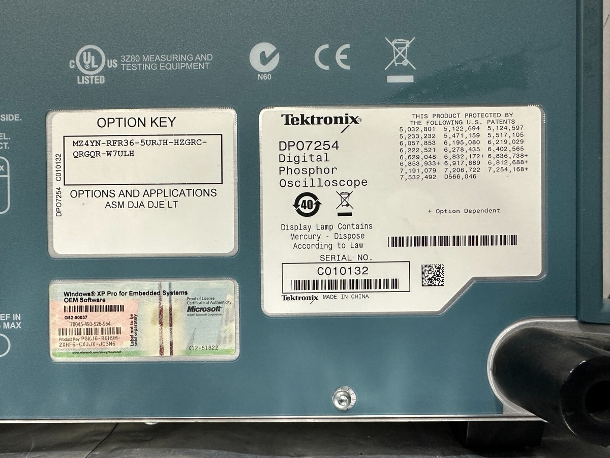 Per Tektronix Sostuzione Oscilloscopio Interruttore di