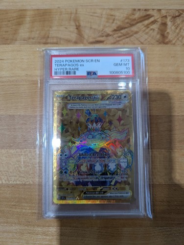 Terapagos ex graded PSA 10 for sale on eBay