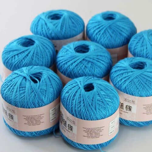 Aipeng 8ballsx50g Hand DIY Wear Cotton Lace Crochet Shawl Knitting Yarn 16