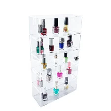 Clear Acrylic Display Case Organizer Collectible Shot Glass Funko Pop Figurine