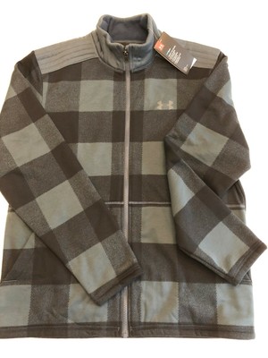 under armour plaid jacket