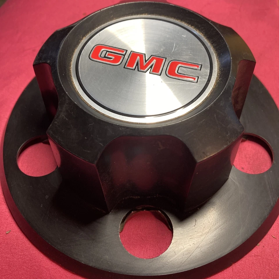 Tapacubos tapacubos GMC SAFARI VAN 1985-1995 15594373 15594372 NEGRO FABRICANTE DE EQUIPOS ORIGINALES OE Foto 3 de 4