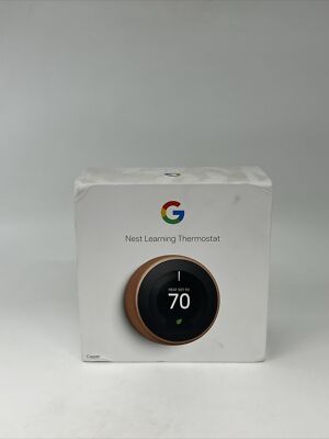 Nest 3rd Generation T3021US Learning Copper Programmable Thermostat