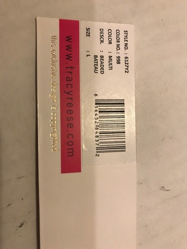 Top de lentejuelas para mujer Tracy Reese multigrande nuevo con etiquetas - Imagen 7 de 10