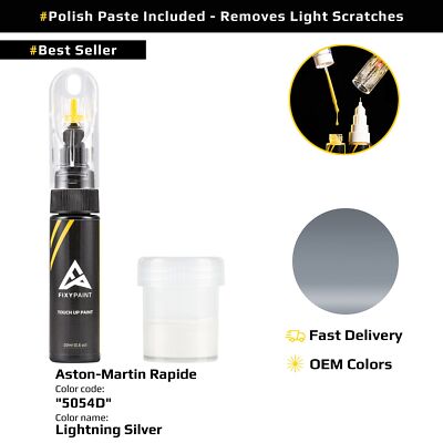 Touch up Paint for Aston Martin Rapide Code: 5054D Lightning Silver