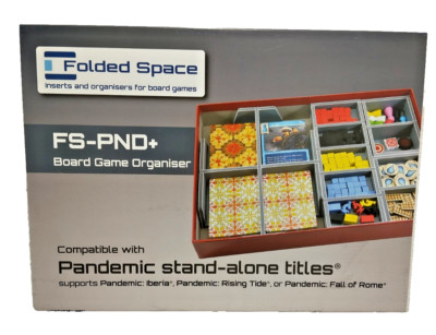 Folded Space FS-PND+ -  Board Game Organiser - Pandemic stand alone -  Neu #