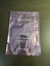 Decorte Liposome Intensive Recovery Radiance Mask 20 ml .67 oz NEW