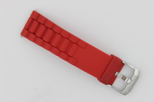 Tag Heuer BT0706 Red Rubber Mens Formula 1 Watch Strap Band 20mm WAC1113 CAH1112 - Picture 6 of 8