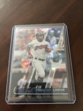 2020 Bowman's Best - Francisco Lindor Atomic Refractor Base Card - #44