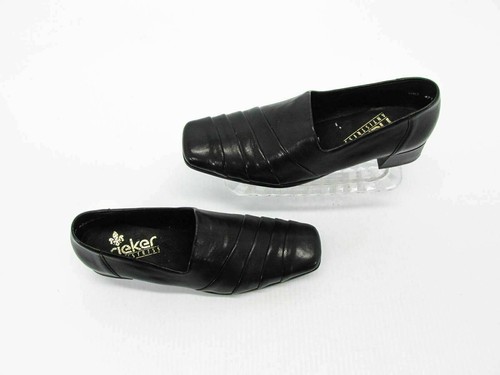 Rieker Womens Shoes Size 8.5M EUR 39 Black Loafer Anti Stress NWOB qp - Picture 11 of 12