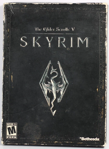 The Elder Scrolls V Skyrim Collectors Edition (Xbox 360, 2011) CIB