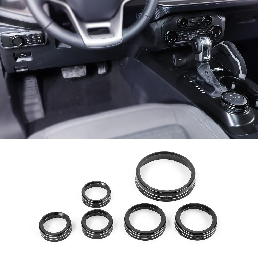 Air Conditioner Headlight Switch Knob for 2021-2022 Ford Bronco Accessories