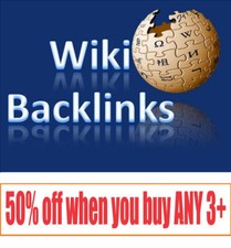 Unique Contextual Wiki SEO Backlinks via 500 Wiki Postings
