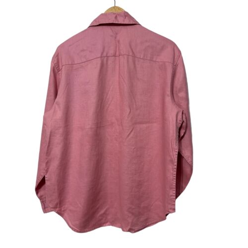 Jones New York Sport Women Linen Shirt Size M Button Business Casual Office Work - Picture 3 of 4