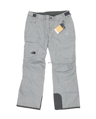 The North Face L134701 Womens Grey Freedom Waterp-f Insulated Pants Size  XL Rg