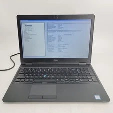 Dell Latitude 5580 Core i5 - 7300U 2.6GHz 8GB RAM No HDD 15.6" ***Boot to Bios