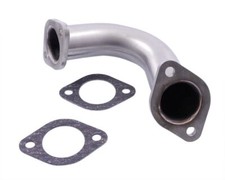 Sport Auspuff Krümmer Edelstahl SIP 35mm, für GILERA Runner FXR SKR Hexagon TPH