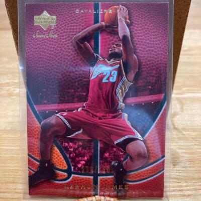 2007 Upper Deck Sweet Shot LeBron James Cleveland Cavaliers /350 #16 From Japan