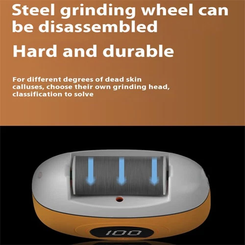 Digital Electric Foot Grinder File Callus Dead Skin Remover Pedicure Tool US - Picture 10 of 11