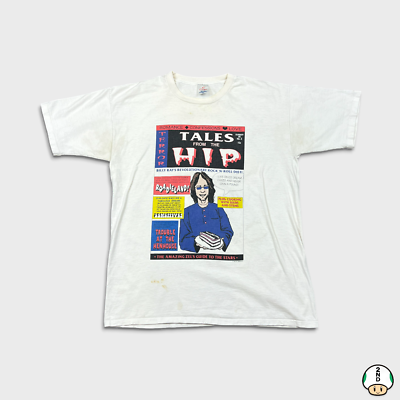 VTG 1996 Tragically Hip T Shirt Mens XL White Tales From The Hip