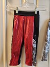 Capezio Red/Black Long Sleeve Gymnastics/Cheer/Tumbling Set CS Child Small — photo 4