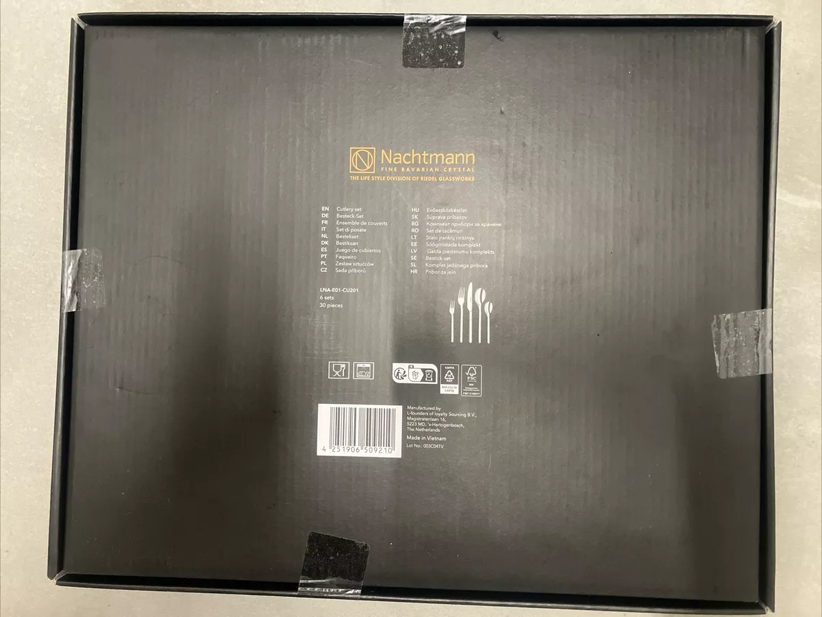 NACHTMANN MASTERPIECE Besteckset 30 Teile (6 Sets) rostreier 