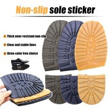 Gummi Schuh Sohlen für Lederschuhe Stiefel Rutschfest Reparatur Ersatz Pfleg ↕