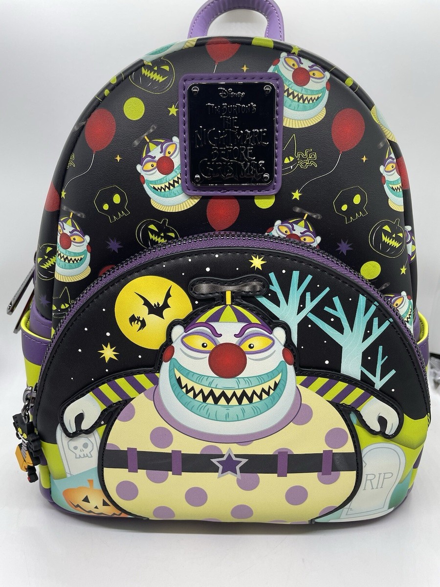 Loungefly The Nightmare Before Christmas Clown Mini Backpack  display picture 2