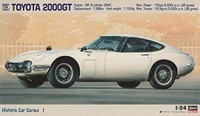 Hasegawa 1/24 MaßStab Toyota 2000GT FrüHtyp 1967 Plastikmodellbausatz HC1