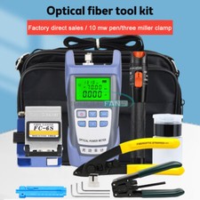 FTTH Fiber Optic Tool -70 10dBm Optical Power Meter Visual Fault Locator 10mw