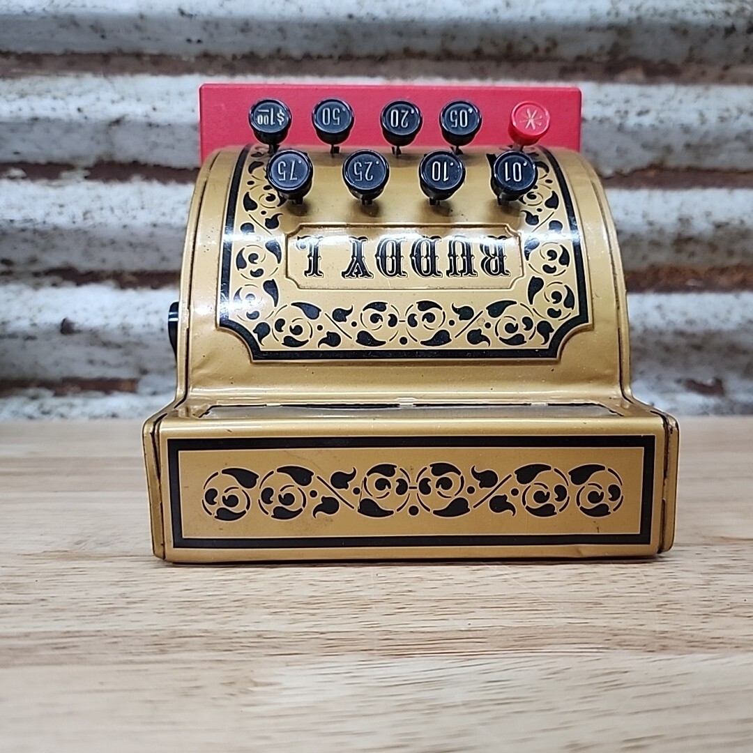 VINTAGE BUDDY L METAL PLASTIC CASH REGISTER MADE JAPAN With Box | eBay