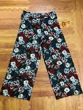 Nasty Gal Floral Flower High Waist Wide Leg Trousers Pants Slack Chic Medium M