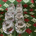 NOS-Set Of 8-Arby’s Libbey Gold Rim Etched Frosted Winter Scene Glasses — photo 5