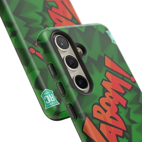 Phone Case, iPhone 16, Samsung Galaxy S24, S25, Green Kaboom Rookie - Picture 201 of 255