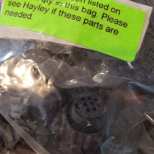 NEW LOT of 10 AMP Connector CPC Series 2 Cable Mount Plug 8 Contacts # 205838-1 - Picture 2 of 3