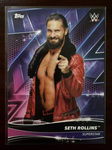 2021 Topps WWE Superstars - #114 Seth Rollins