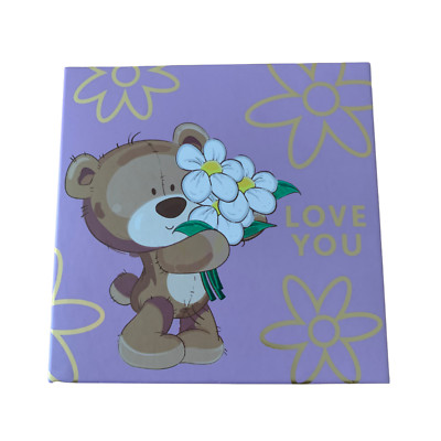 Lila Love You Geschenkbox, Valentinstag, Geburtstag, Jahrestag Anlass