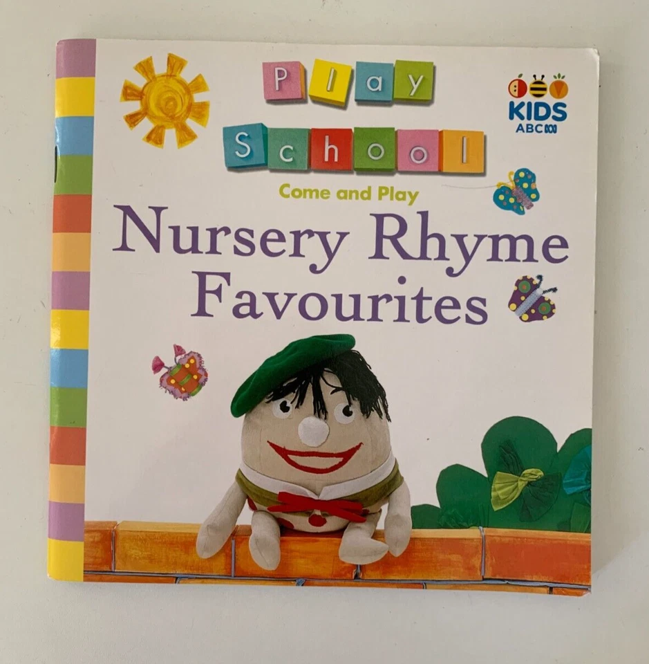 Lot Of 2 Play School Books ~ Nursey Rhymes Favourites & Alphabet ABC Kids - Image 2 of 4